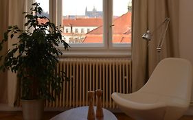 Beautiful View On The Prague Castle Close To The Centre